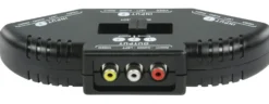 RCA-switch 3-vägs