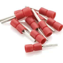 Röd ändhylsa 10-pack