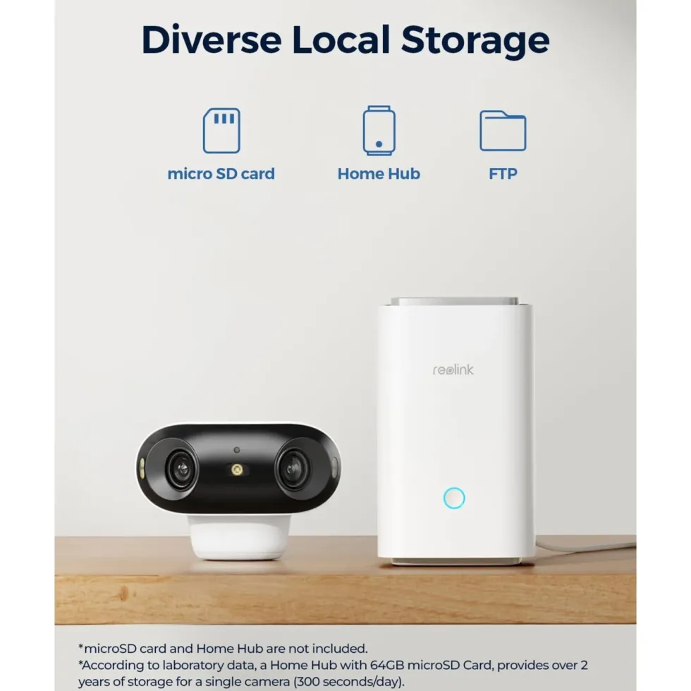 Reolink Argus 4 Pro trådlös 4K övervakningskamera