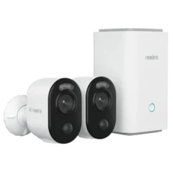 Reolink Home Hub med 2x Argus 3 Ultra 4K-kamera
