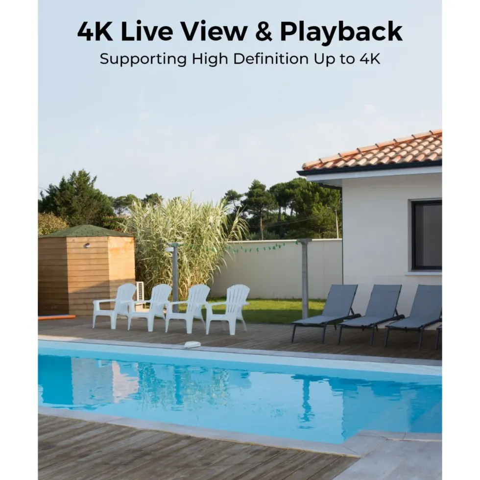 Reolink Home Hub med 2x Argus 3 Ultra 4K-kamera