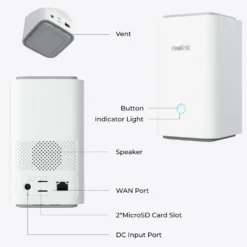 Reolink Home Hub trådlös säkerhetscentral