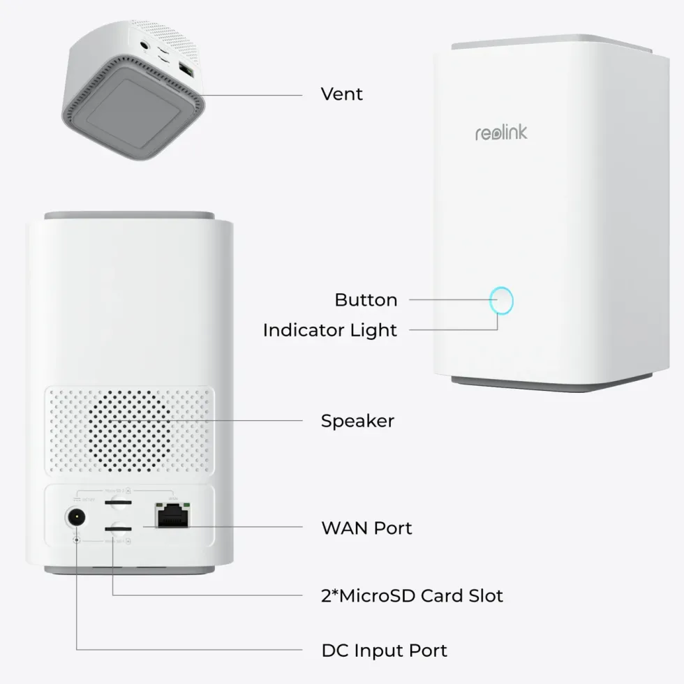 Reolink Home Hub trådlös säkerhetscentral
