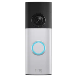 Ring Battery Video Doorbell Plus videodörrklocka Nickel Silver