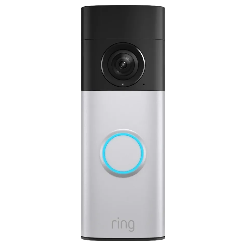 Ring Battery Video Doorbell Plus videodörrklocka Nickel Silver