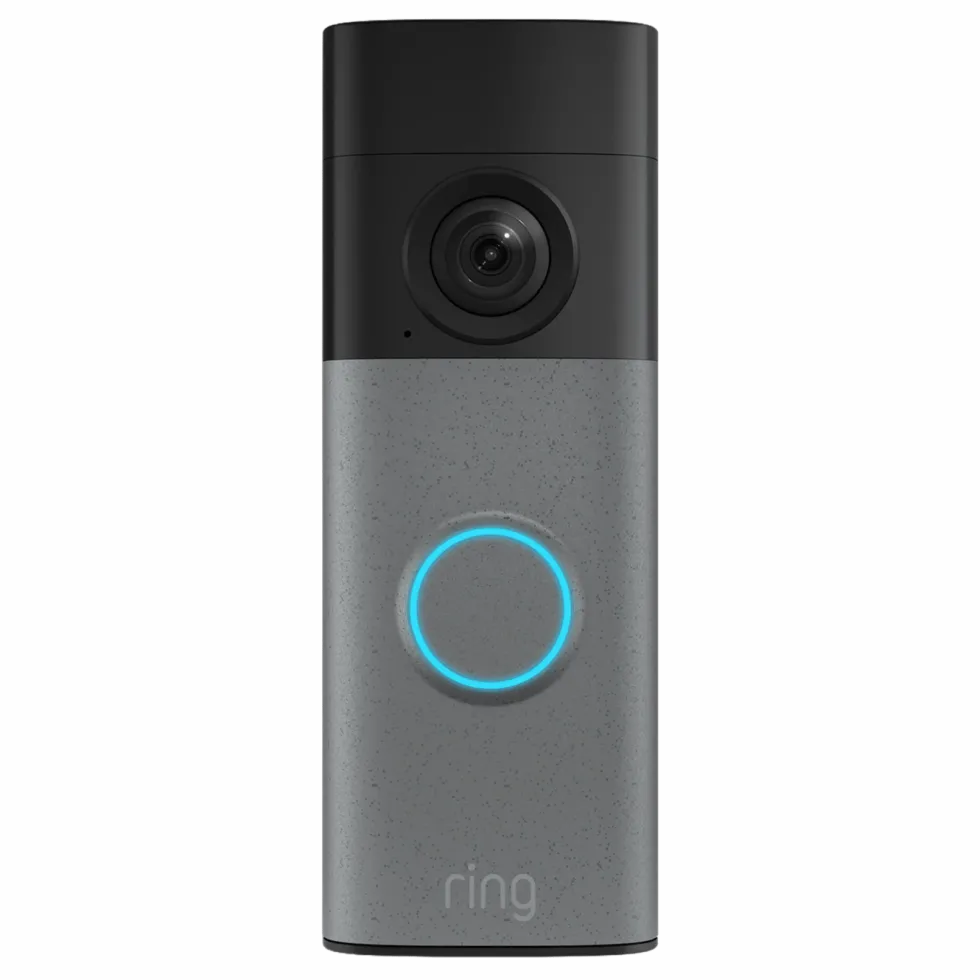 Ring Battery Video Doorbell Retinal 2K Speckled Grey
