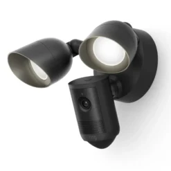 Ring Floodlight Cam Pro övervakningskamera Retinal 2K Svart