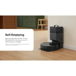 Roborock Q8 Max+ Helautomatisk Robotdammsugare Svart