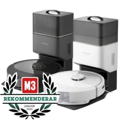 Roborock Q8 Max+ Helautomatisk Robotdammsugare Svart