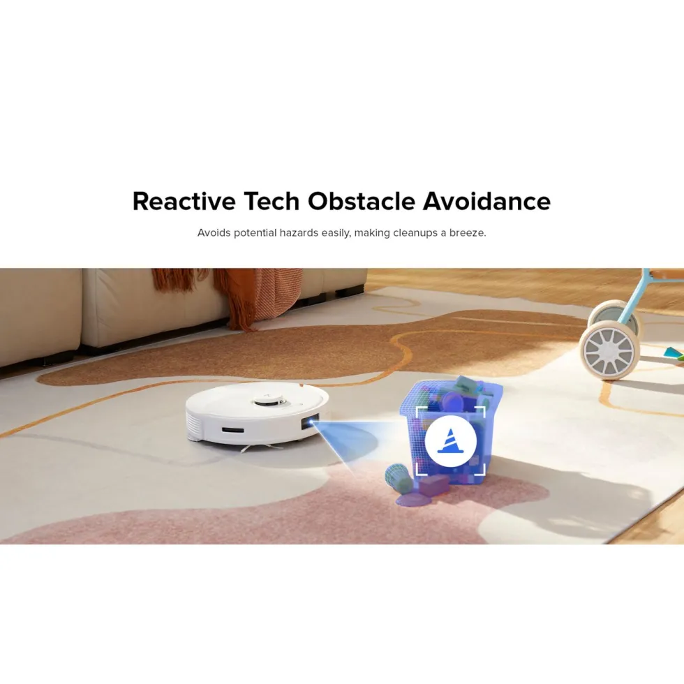 Roborock Q8 Max Robotdammsugare Vit