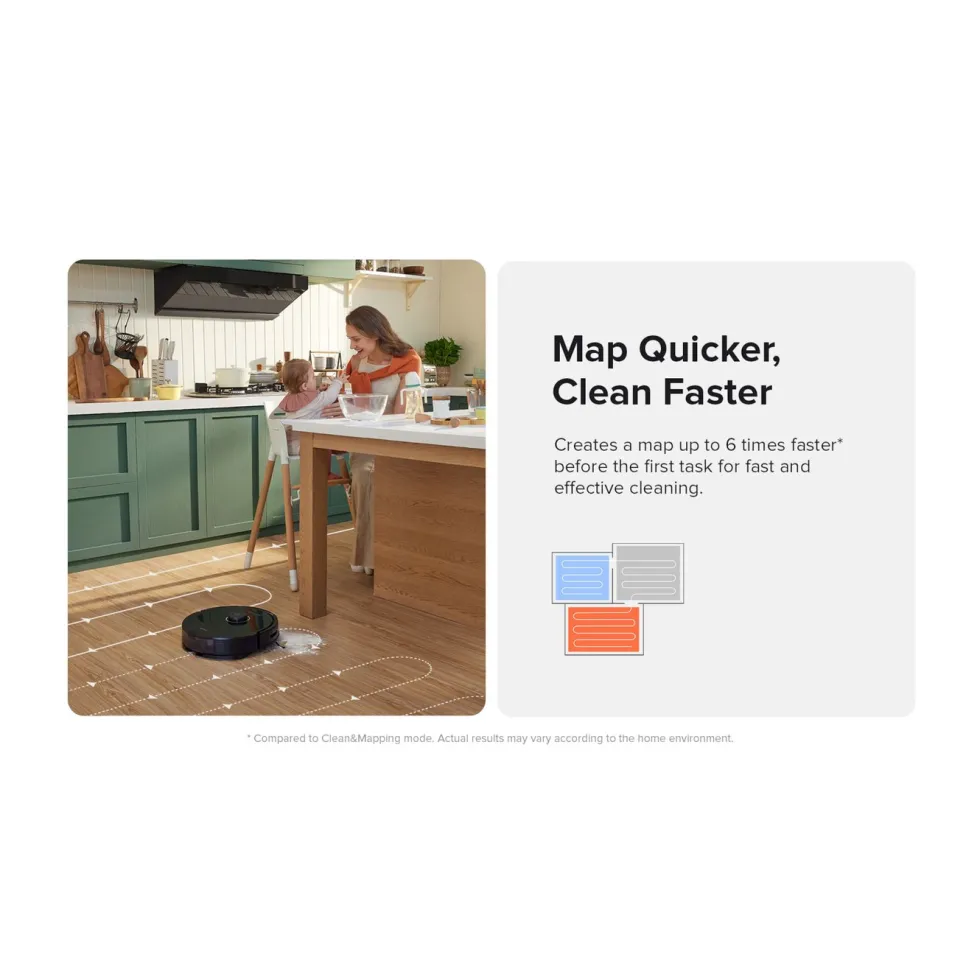 Roborock Q8 Max Robotdammsugare Svart