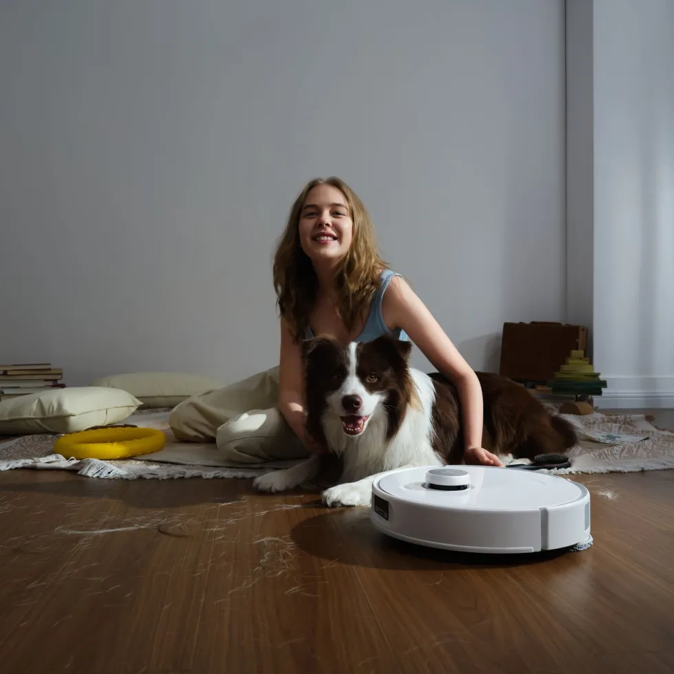 Roborock Qrevo Curv Helautomatisk robotdammsugare