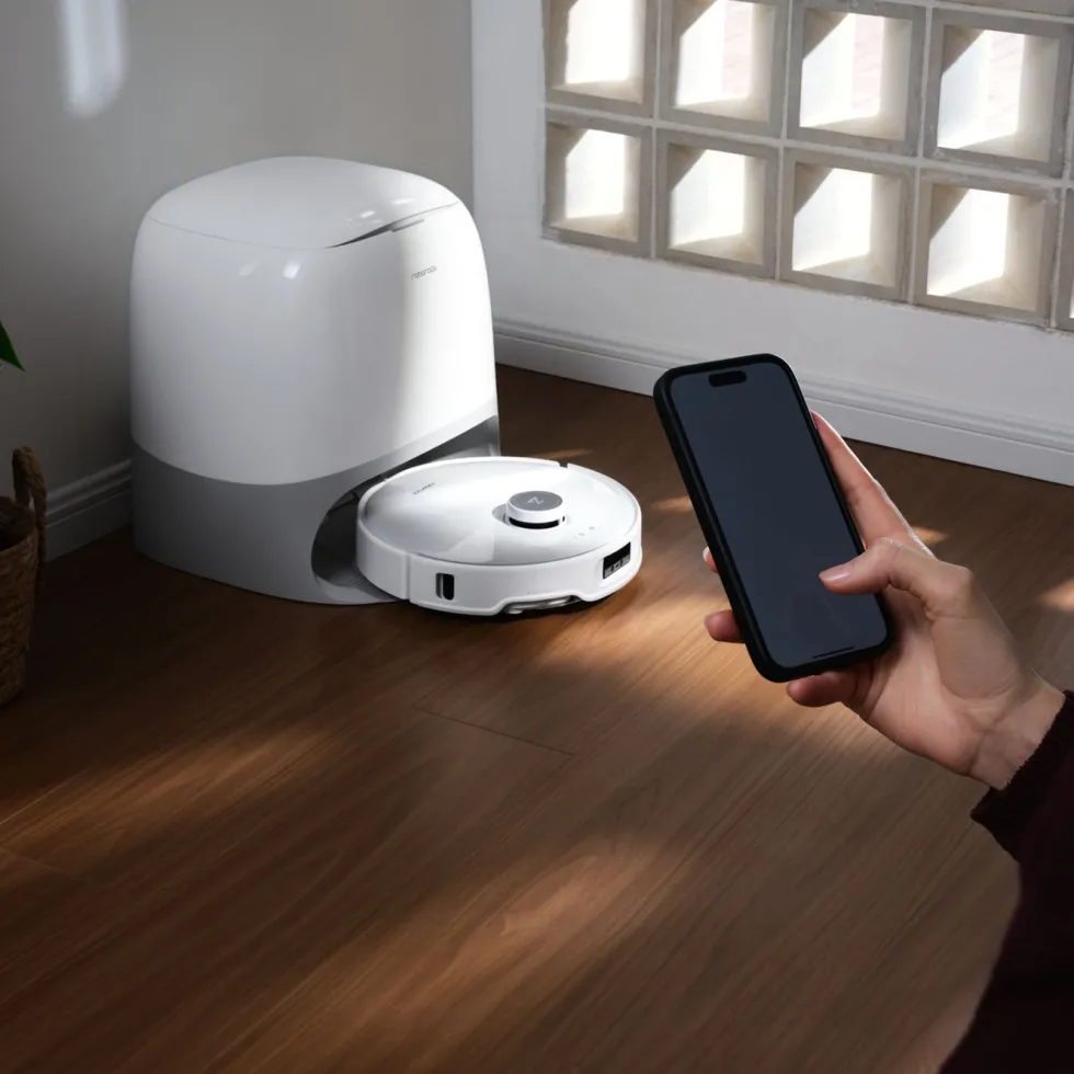 Roborock Qrevo Curv Helautomatisk robotdammsugare