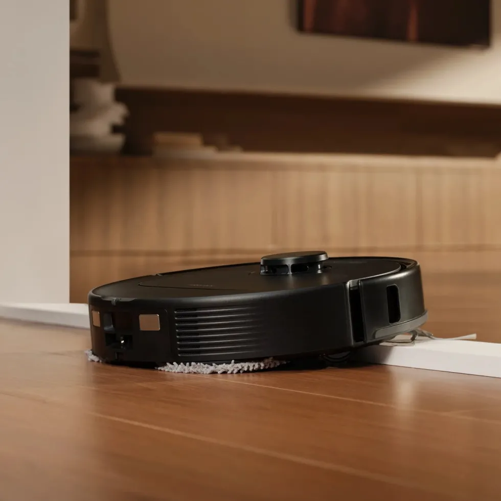 Roborock Qrevo S Pro robotdammsugare med basstation Svart