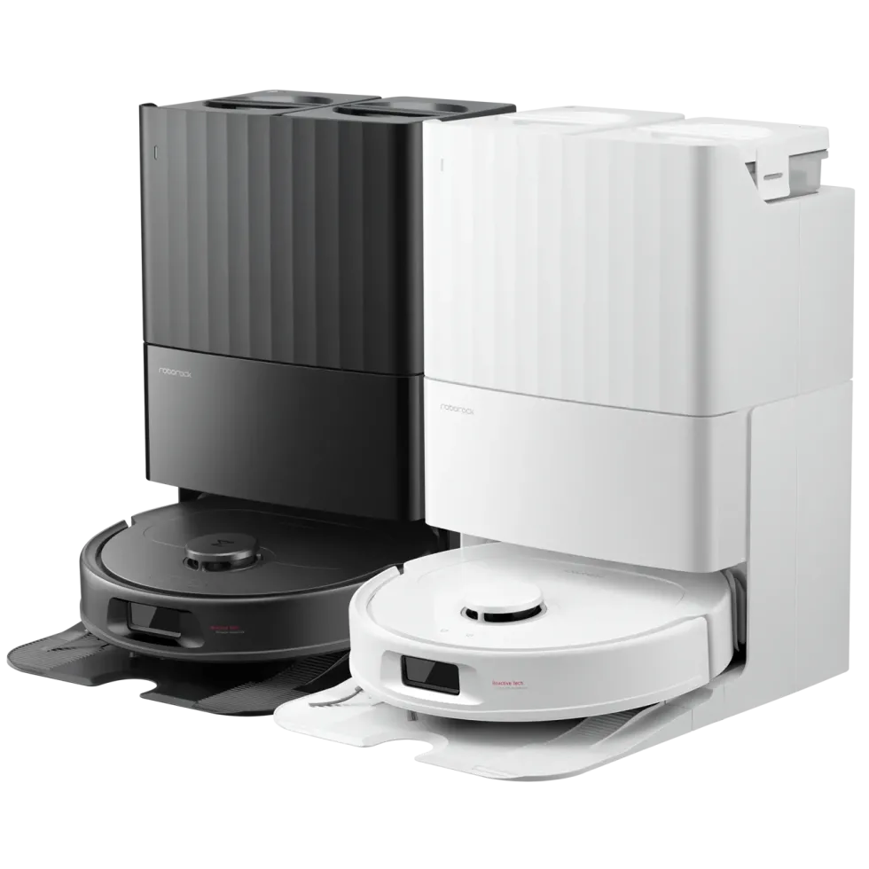 Roborock Qrevo S Pro robotdammsugare med basstation Svart