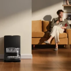 Roborock Qrevo S Pro robotdammsugare med basstation Svart