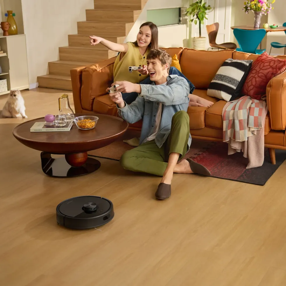 Roborock Q7 TF robotdammsugare Svart