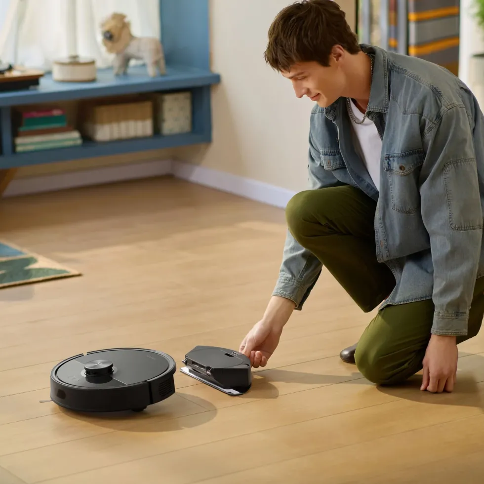Roborock Q7 TF robotdammsugare Svart