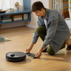Roborock Q10 VF+ robotdammsugare med basstation Svart