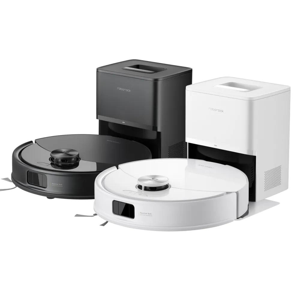 Roborock Q10 VF+ robotdammsugare med basstation Svart