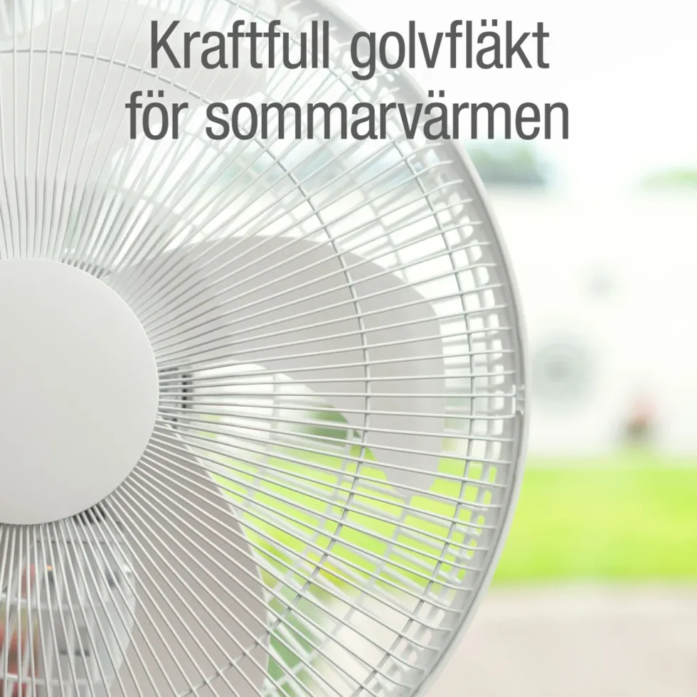 Rubicson Golvfläkt med fjärrkontroll Ø35 cm