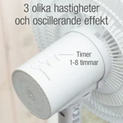 Rubicson Golvfläkt med fjärrkontroll Ø35 cm