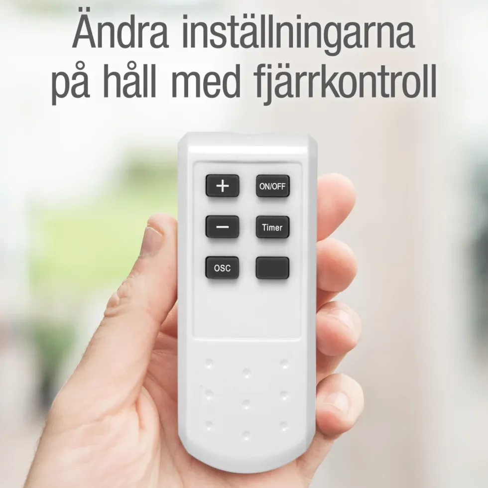 Rubicson Golvfläkt med fjärrkontroll Ø35 cm