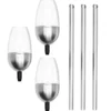 Rubicson Solcellsdriven fackla 3-pack