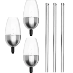 Rubicson Solcellsdriven fackla 3-pack