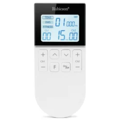Rubicson TENS/EMS-muskelstimulator med 4 elektrodplattor