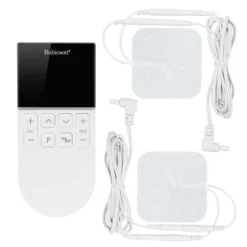 Rubicson TENS/EMS-muskelstimulator med 4 elektrodplattor