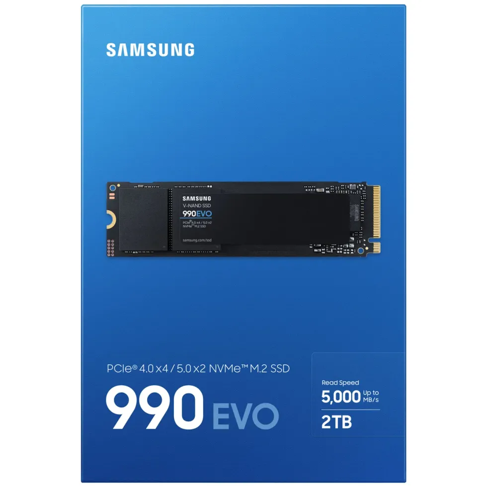 Samsung 990 Evo NVMe M.2 SSD 2 TB