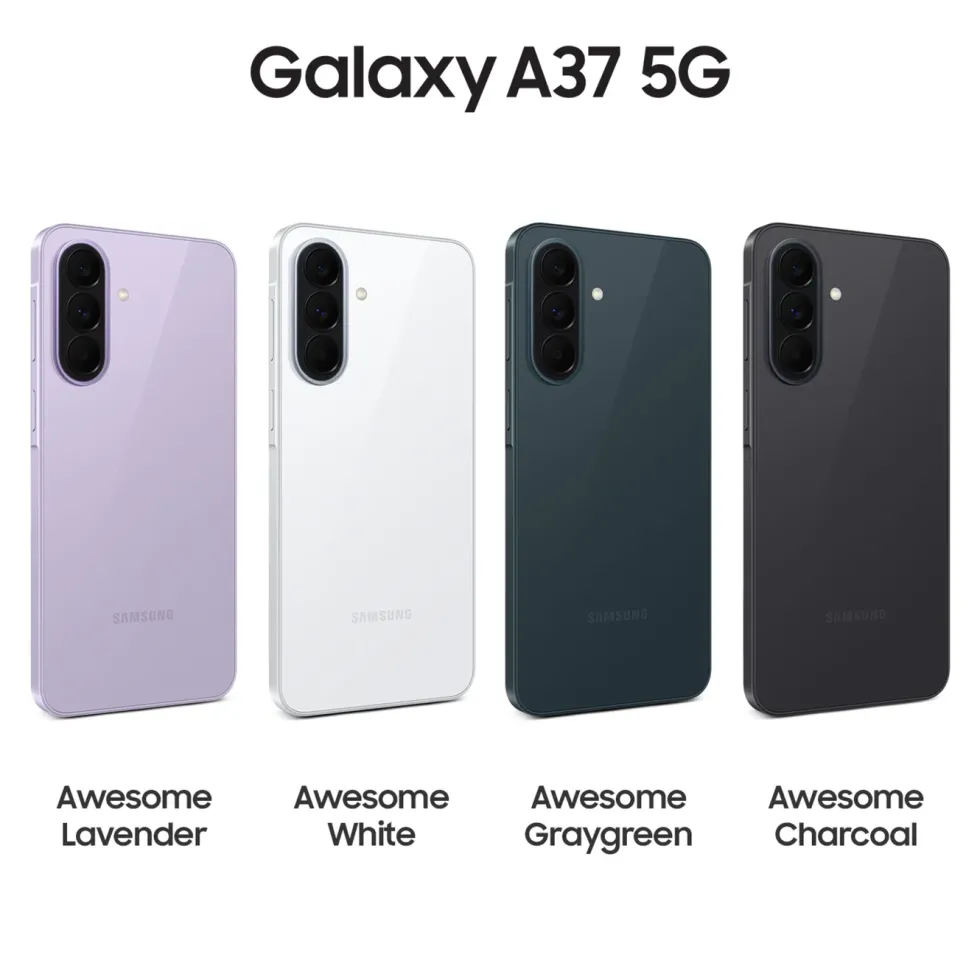 Samsung Galaxy A37 5G 128 GB Awesome Charcoal