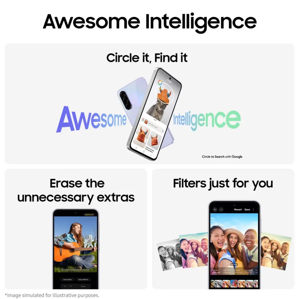 Samsung Galaxy A36 5G 128GB Vit