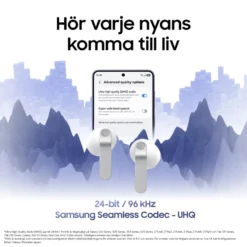 Samsung Galaxy Buds4 Svart