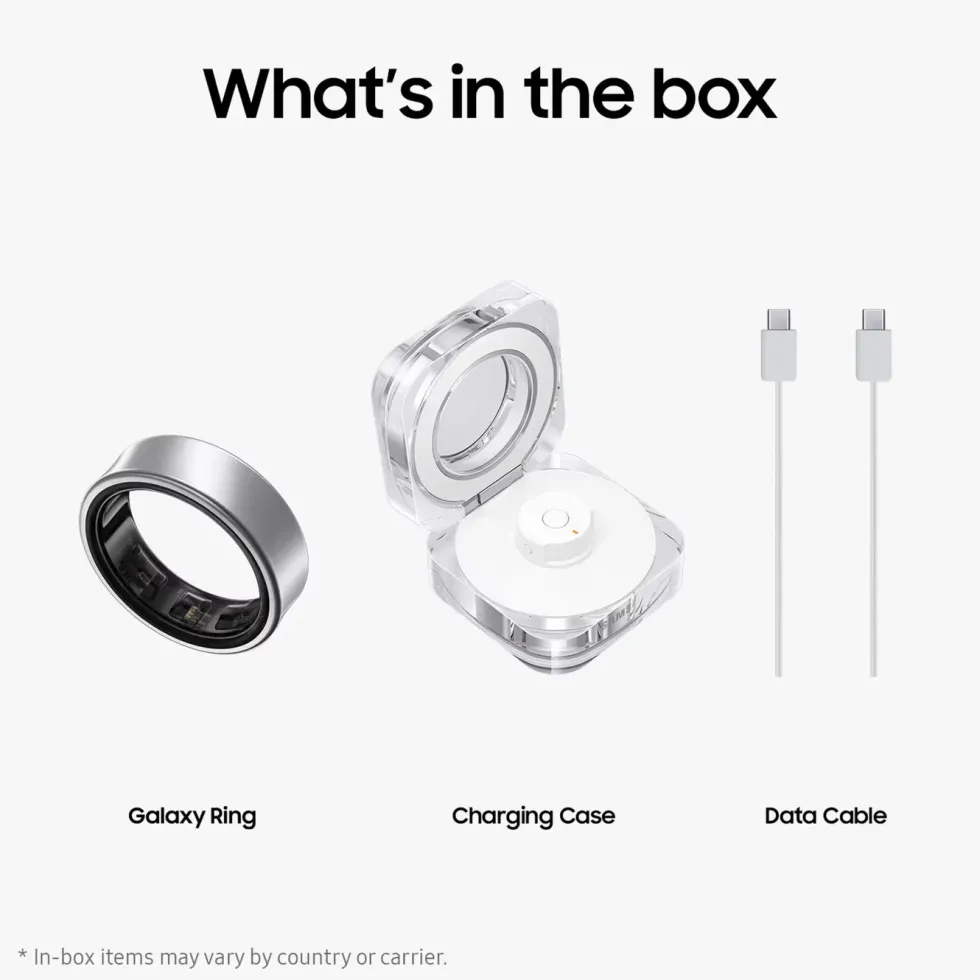 Samsung Galaxy Ring - Titanium Silver Storlek 10