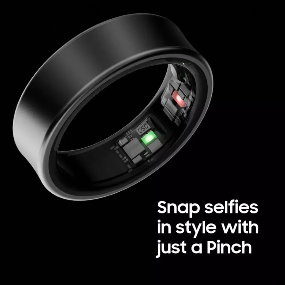 Samsung Galaxy Ring - Titanium Silver Storlek 10