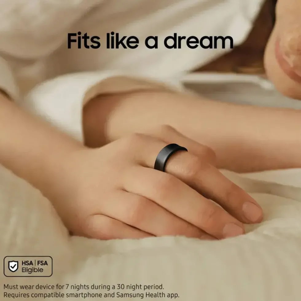 Samsung Galaxy Ring - Titanium Silver Storlek 10