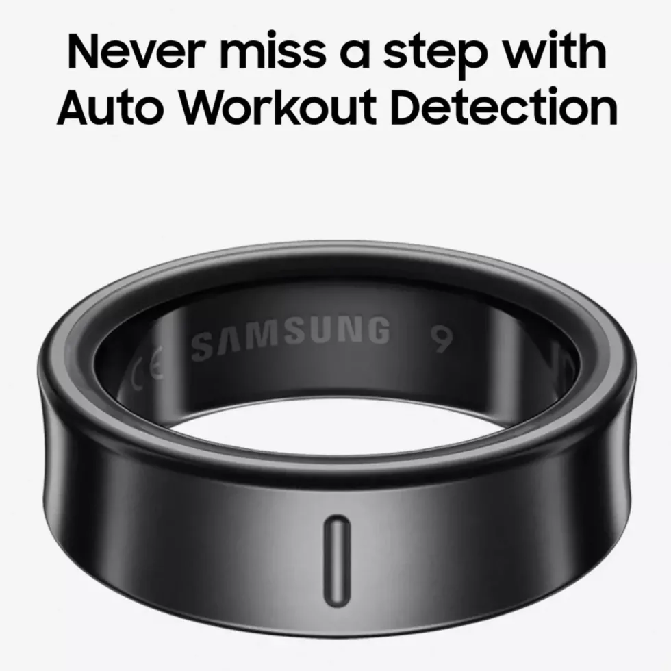 Samsung Galaxy Ring - Titanium Silver Storlek 10