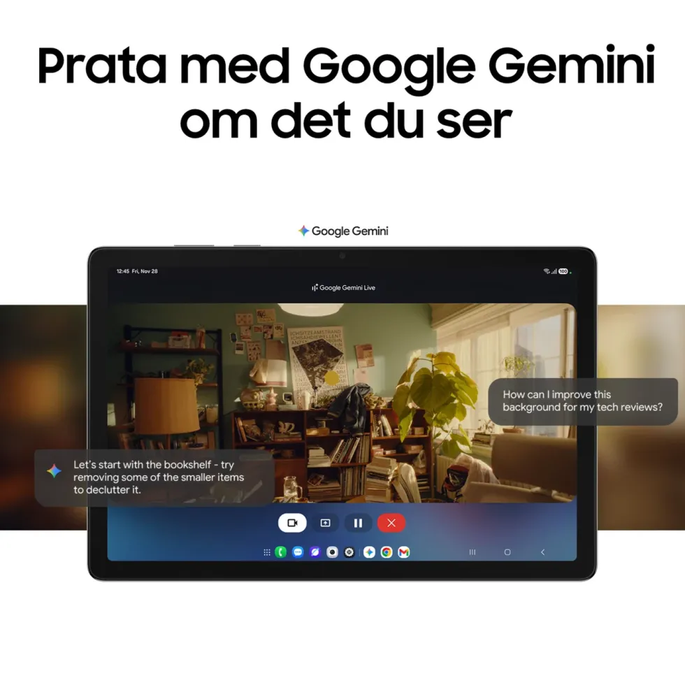 Samsung Galaxy Tab A11+ 11" surfplatta 5G 256 GB