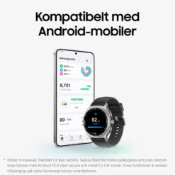 Samsung Galaxy Watch8 Classic 46mm Bluetooth + 4G Svart