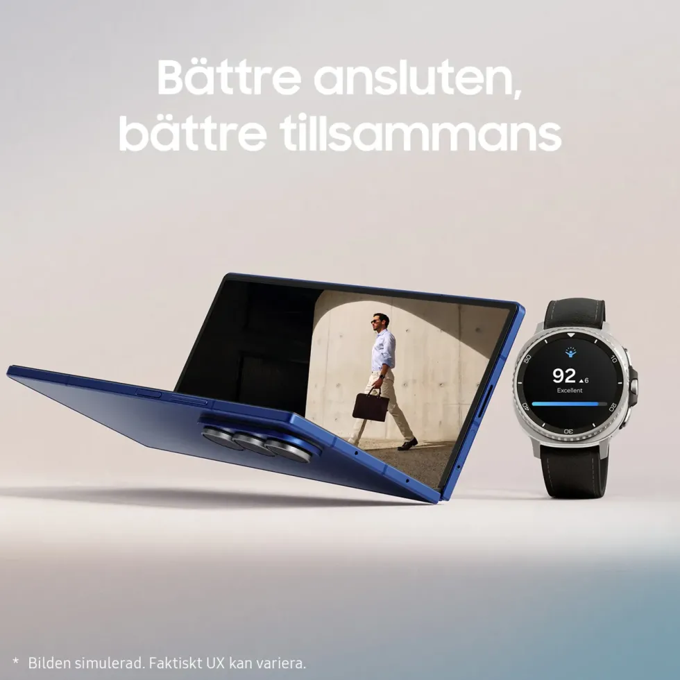 Samsung Galaxy Watch8 Classic 46mm Bluetooth + 4G Svart