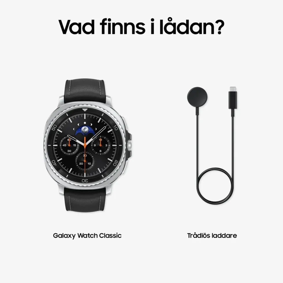 Samsung Galaxy Watch8 Classic 46mm Bluetooth + 4G Svart