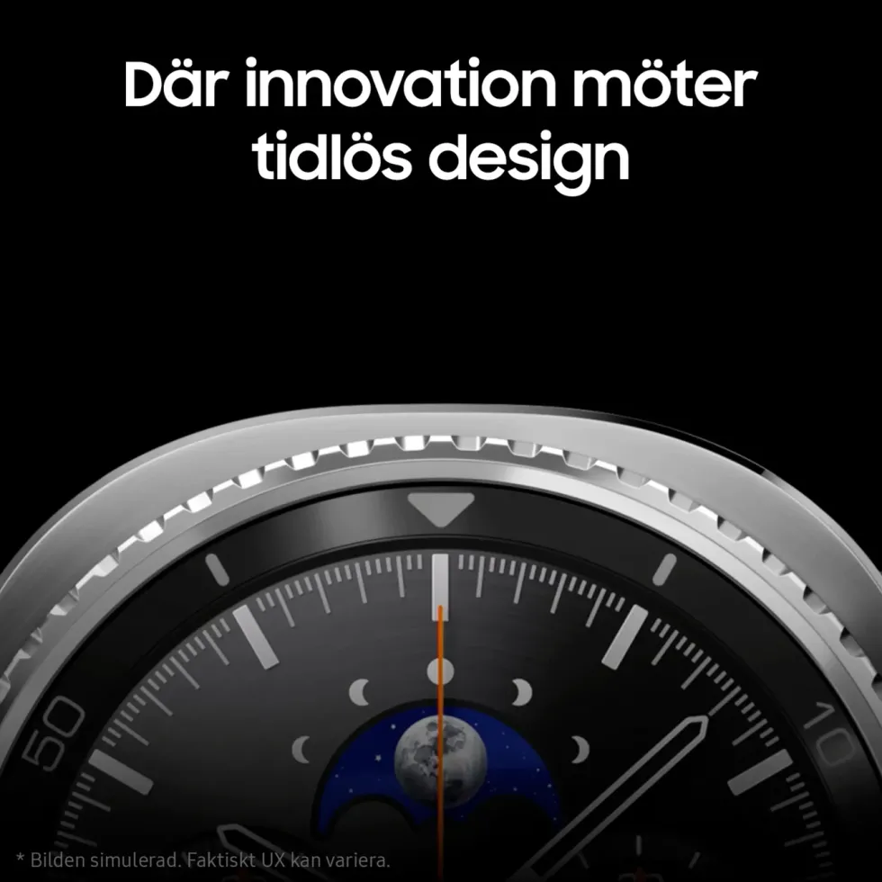 Samsung Galaxy Watch8 Classic 46mm Bluetooth + 4G Svart