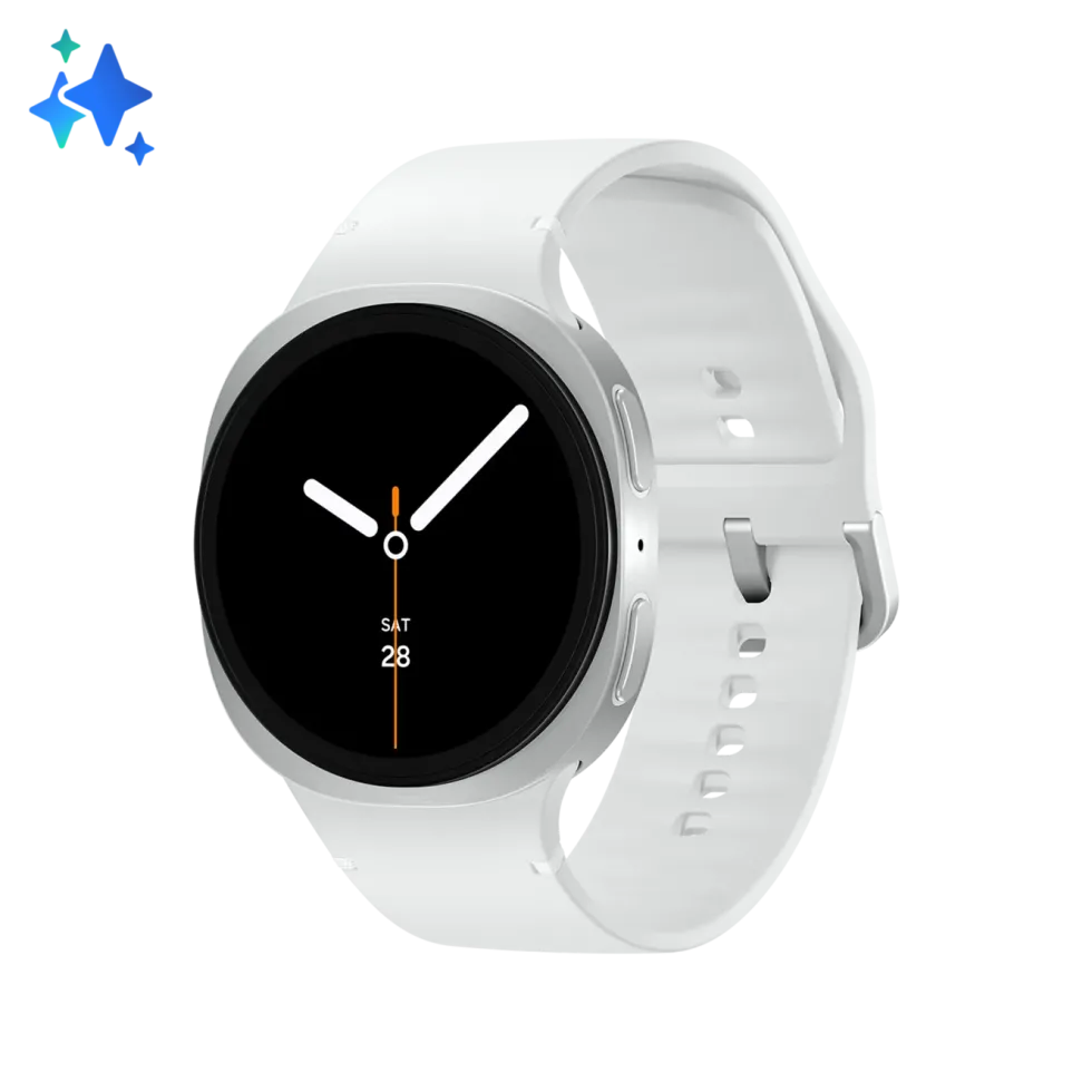 Samsung Galaxy Watch8 44mm Bluetooth + 4G Silver