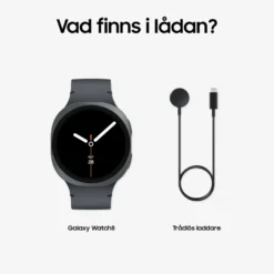 Samsung Galaxy Watch8 44mm Bluetooth + 4G Graphite