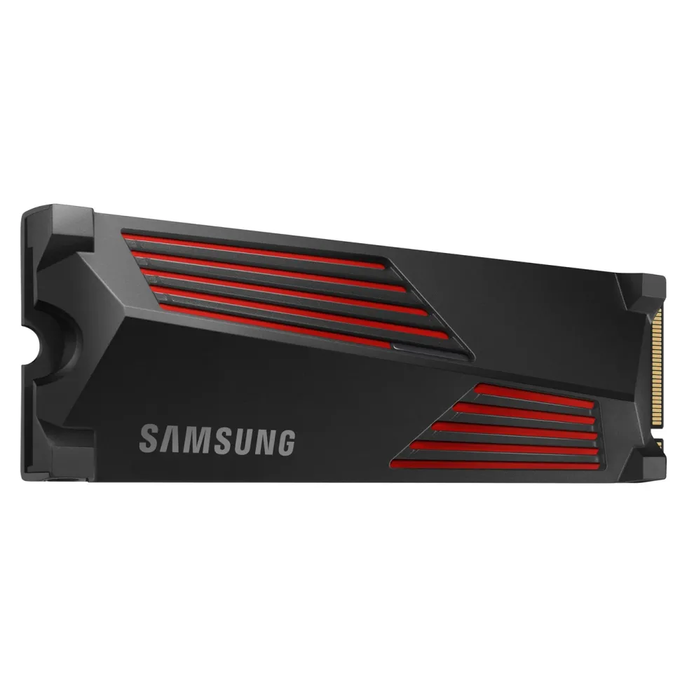 Samsung 990 PRO PCle 4.0 NVMe M.2 SSD med kylfläns 2 TB