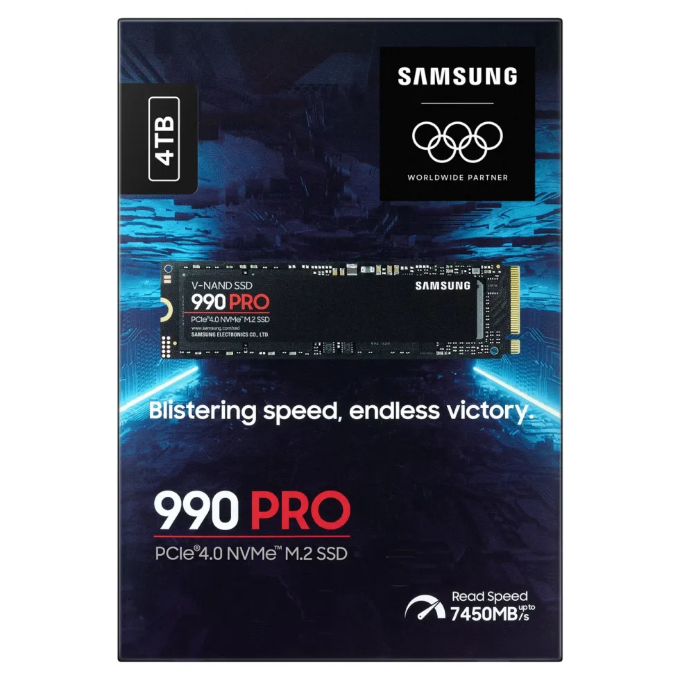 Samsung 990 PRO PCle 4.0 NVMe M.2 SSD 4 TB