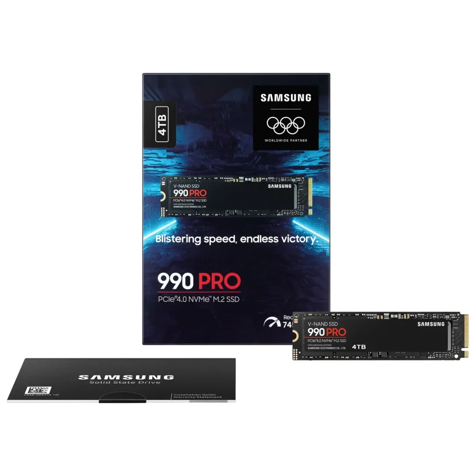 Samsung 990 PRO PCle 4.0 NVMe M.2 SSD 4 TB