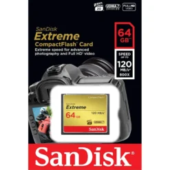 Sandisk Extreme CF-kort 64 GB